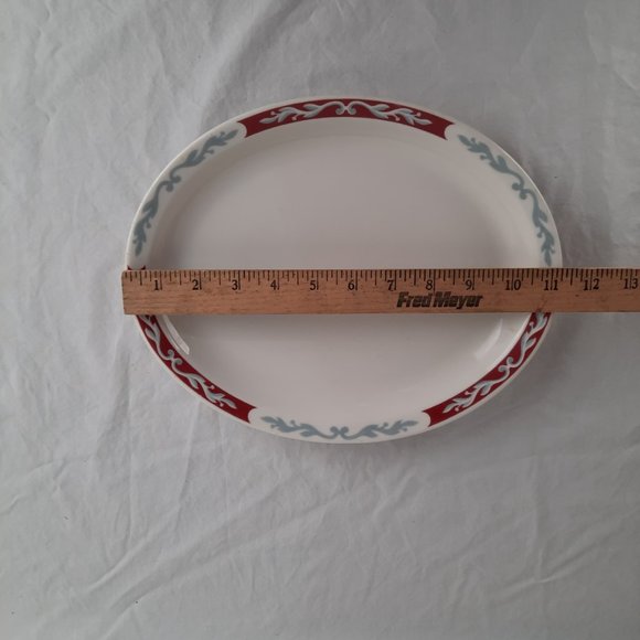 RARE Mid-Century Syracuse Platter - Made in New York - 11.25" x 9" - Picture 4 of 8